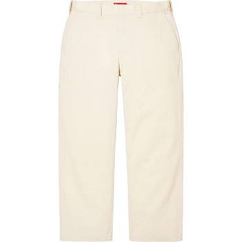 Supreme Work Pant Pants White | IL422ZG